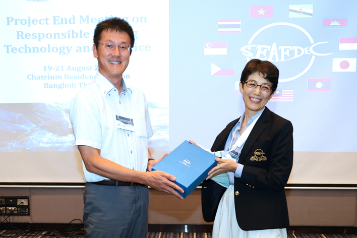 SEAFDECの資源管理5ヵ年プロジェクトに参画