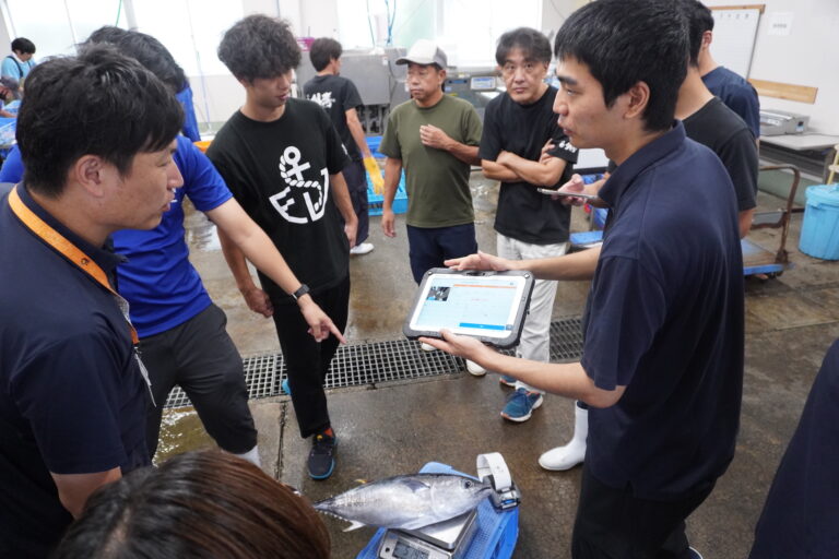 三重・南伊勢にて市場業務のデジタル化に向けた現地視察を実施